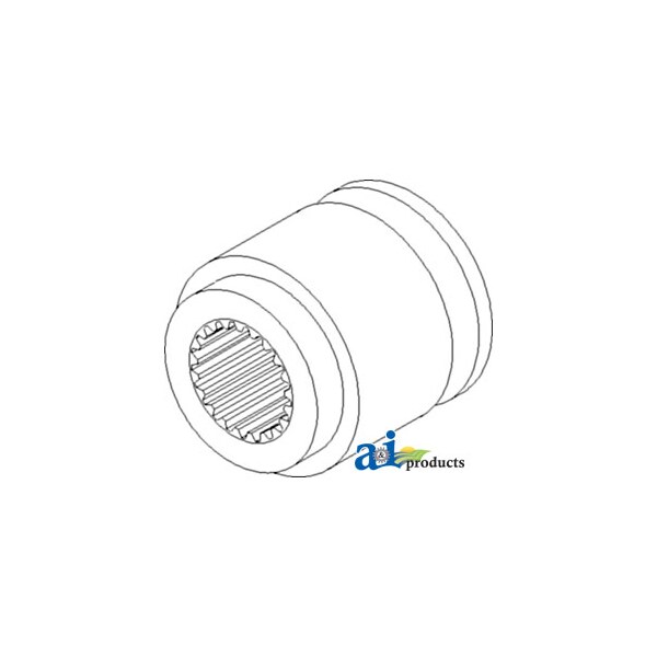 Coupler, PTO 4" x4" x3"
